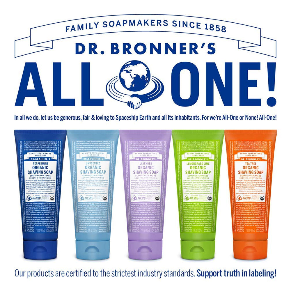 Shikakai powder detail in Dr. Bronner's formula enhances cleansing and hydration