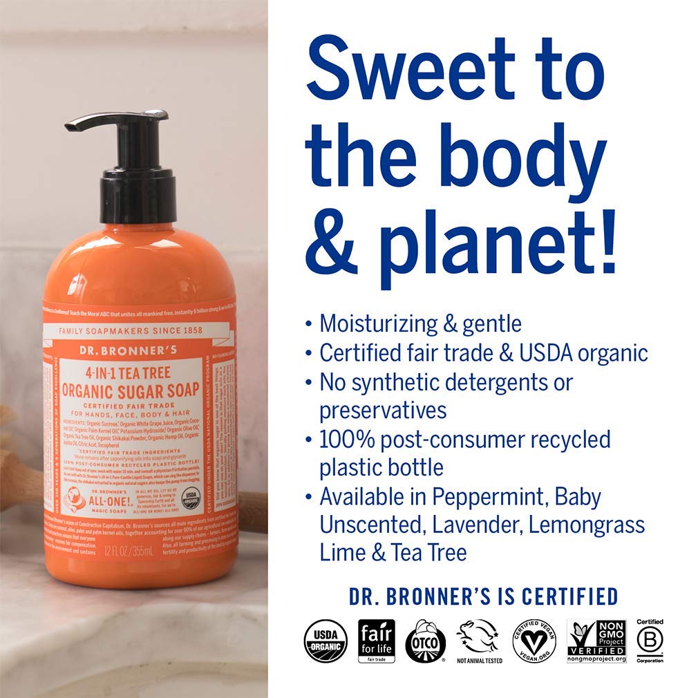 Ingredients highlight: organic sugar and shikakai powder for nourishing cleansing.