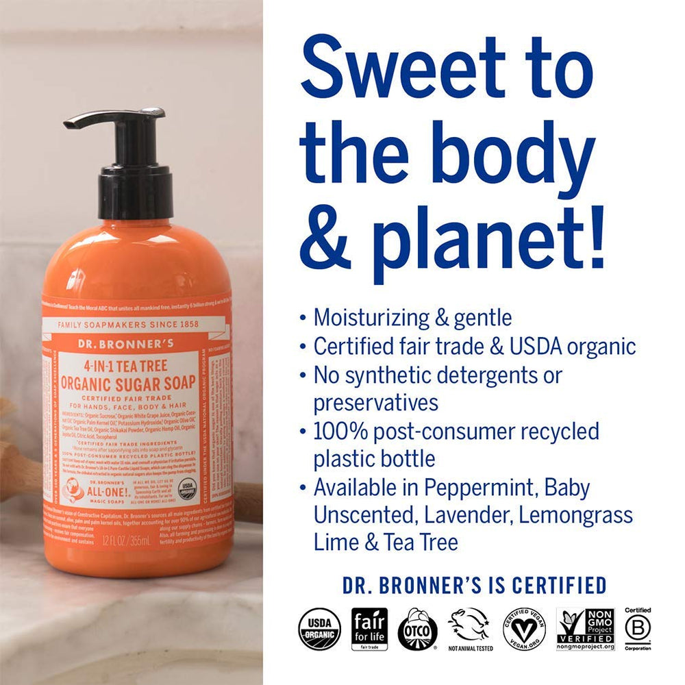 Ingredients highlight: organic sugar and shikakai powder for nourishing cleansing.