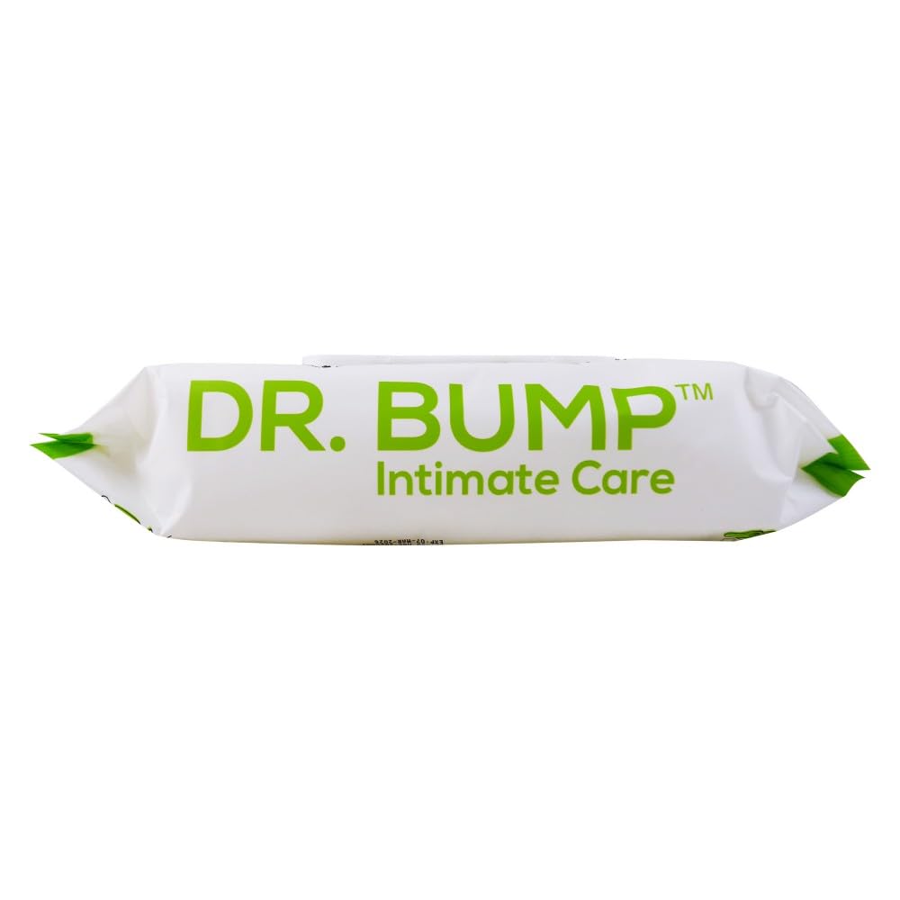 Dr. Bump Intimate Spa Wipes with tea tree and Manuka honey ingredients