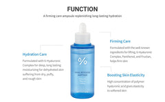Dr.Ceuracle Hyal Reyouth Ampoule texture swatch reveals lightweight, non-greasy finish