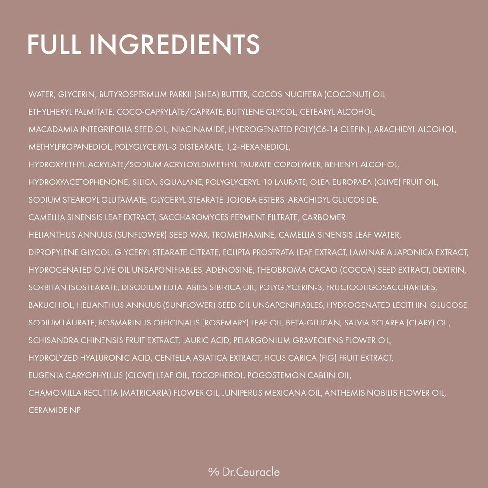 Dr.Ceuracle Leegeehaam Tea Sleeping Mask ingredients visual featuring kombucha and bakuchiol