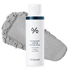 Dr Ceuracle Pro Balance enzyme powder bottle for deep cleansing.