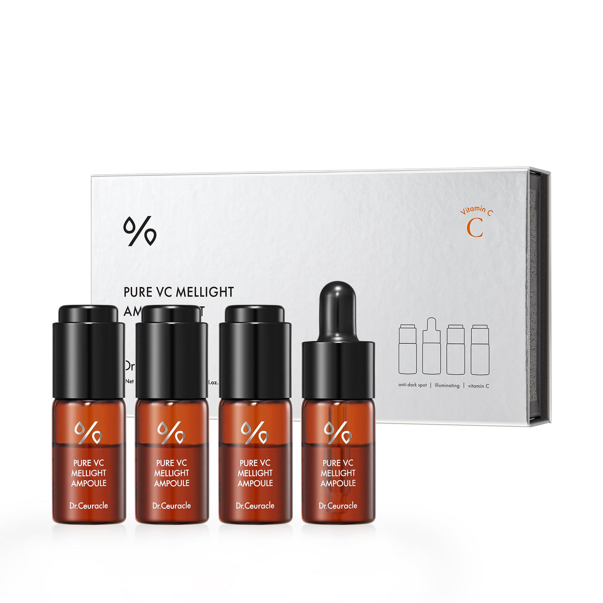 Dr Ceuracle Pure Vitamin C Mellight ensemble coffret pour un soin concentré.