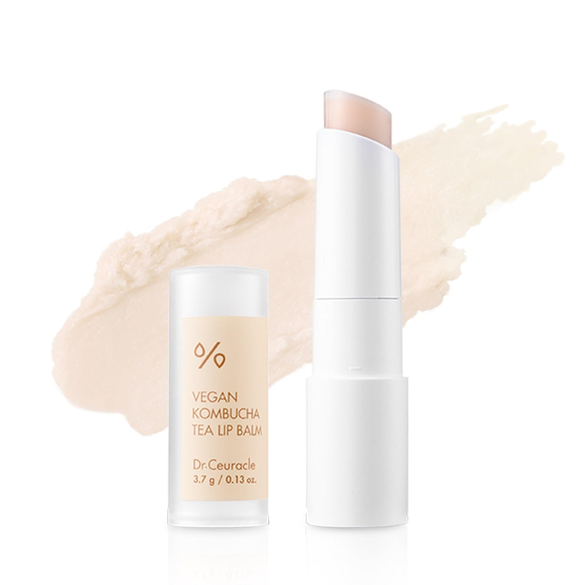 Dr. Ceuracle vegan lip balm packaging showcases on-the-go moisture and compact design
