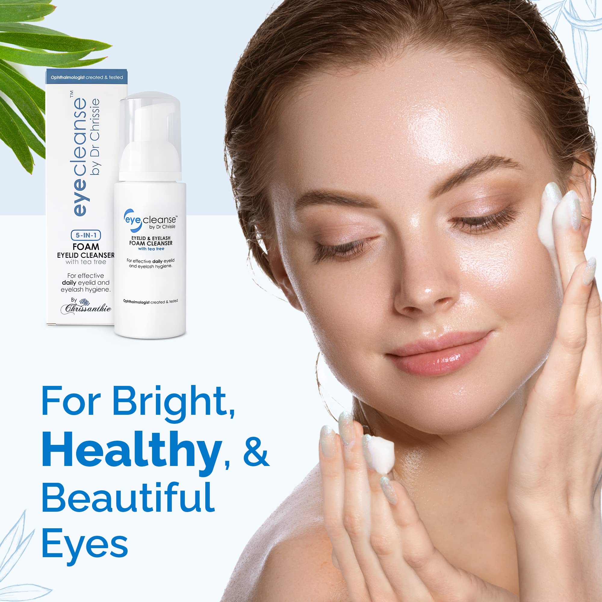 Dr Chrissie EyeCleanse doubles as brush and tool cleaner