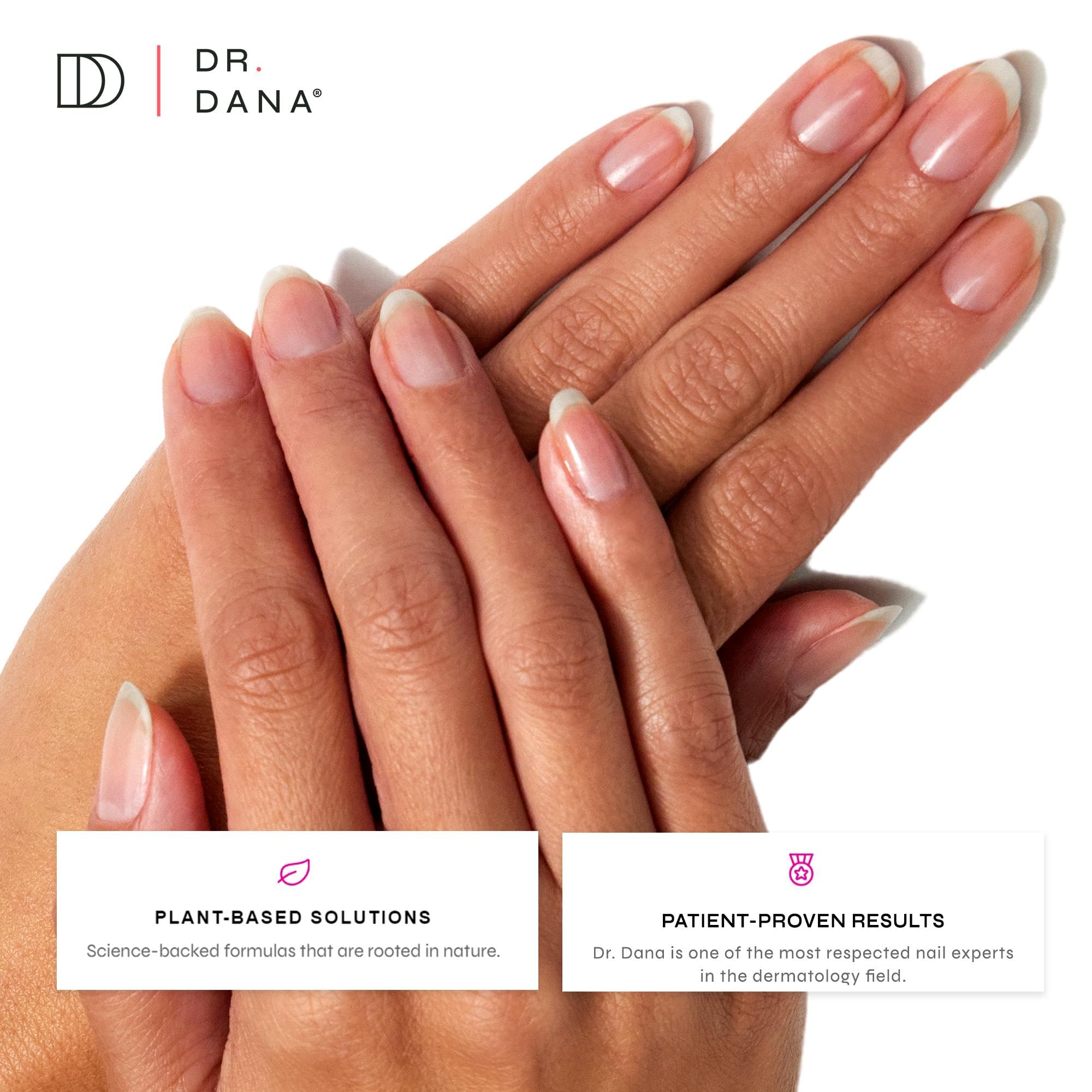 Dr. Dana No Polish Manicure Set glycolic acid serum refining nail texture.