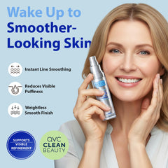 Dr. Denese Wrinkle RX concentrate pump showing lightweight hydration in daily routine.