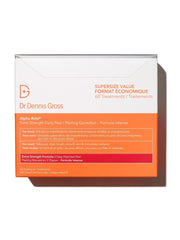 Dr Dennis Gross Alpha Beta Extra Strength Daily Peel towelettes close-up for potent exfoliation.