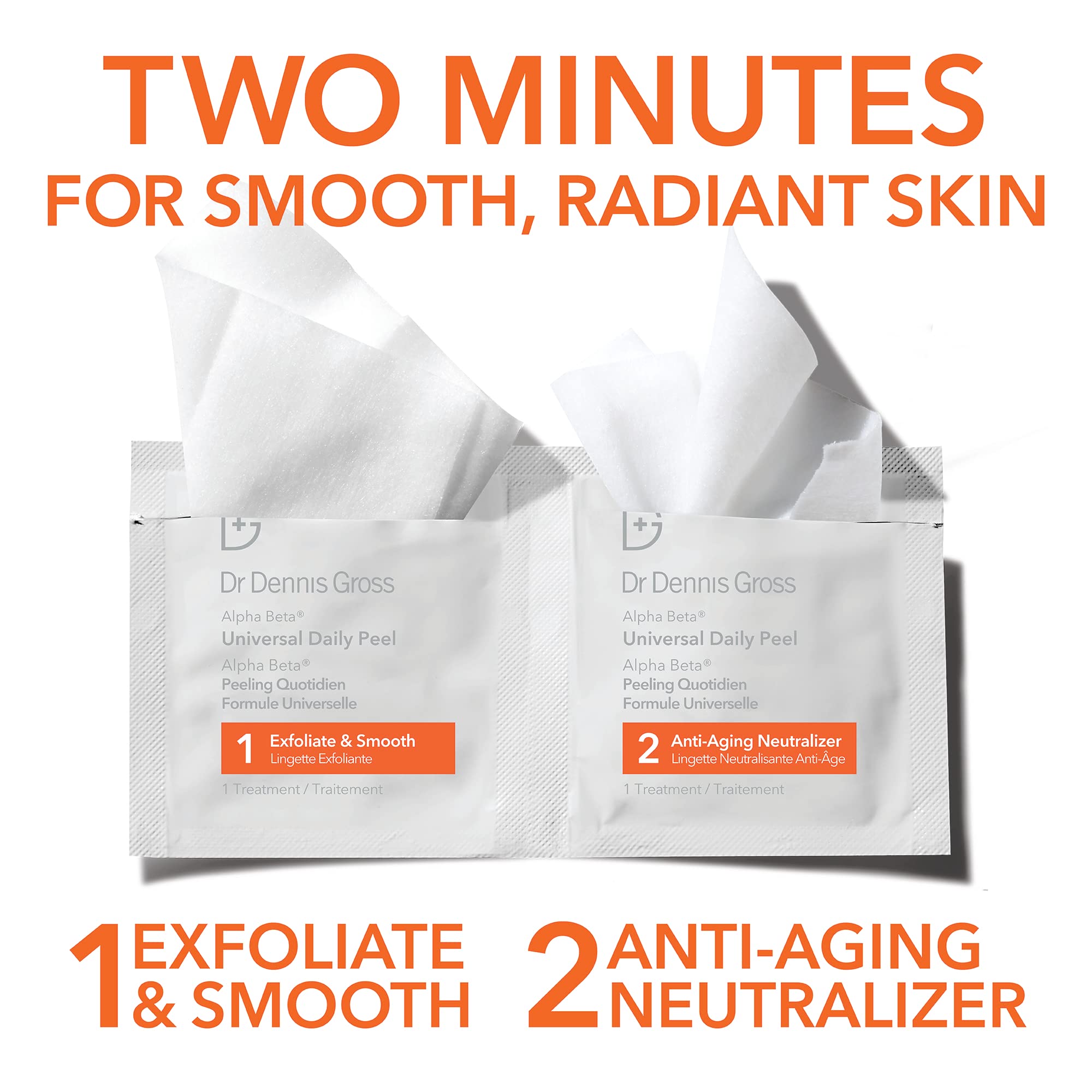 Five-acids blend highlights exfoliation and balanced skin texture.