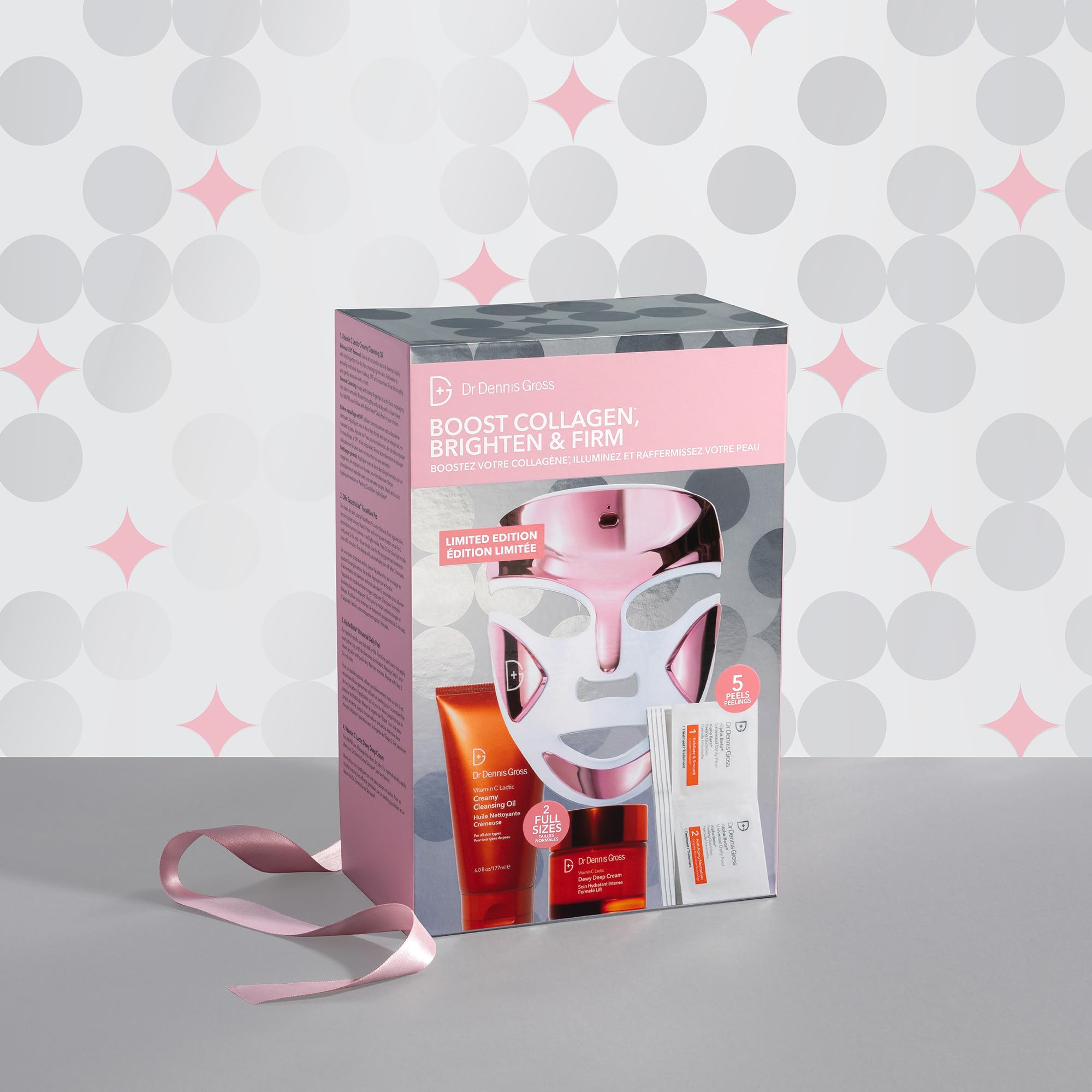 Dr Dennis Gross anti-aging kit for firmer-looking skin.