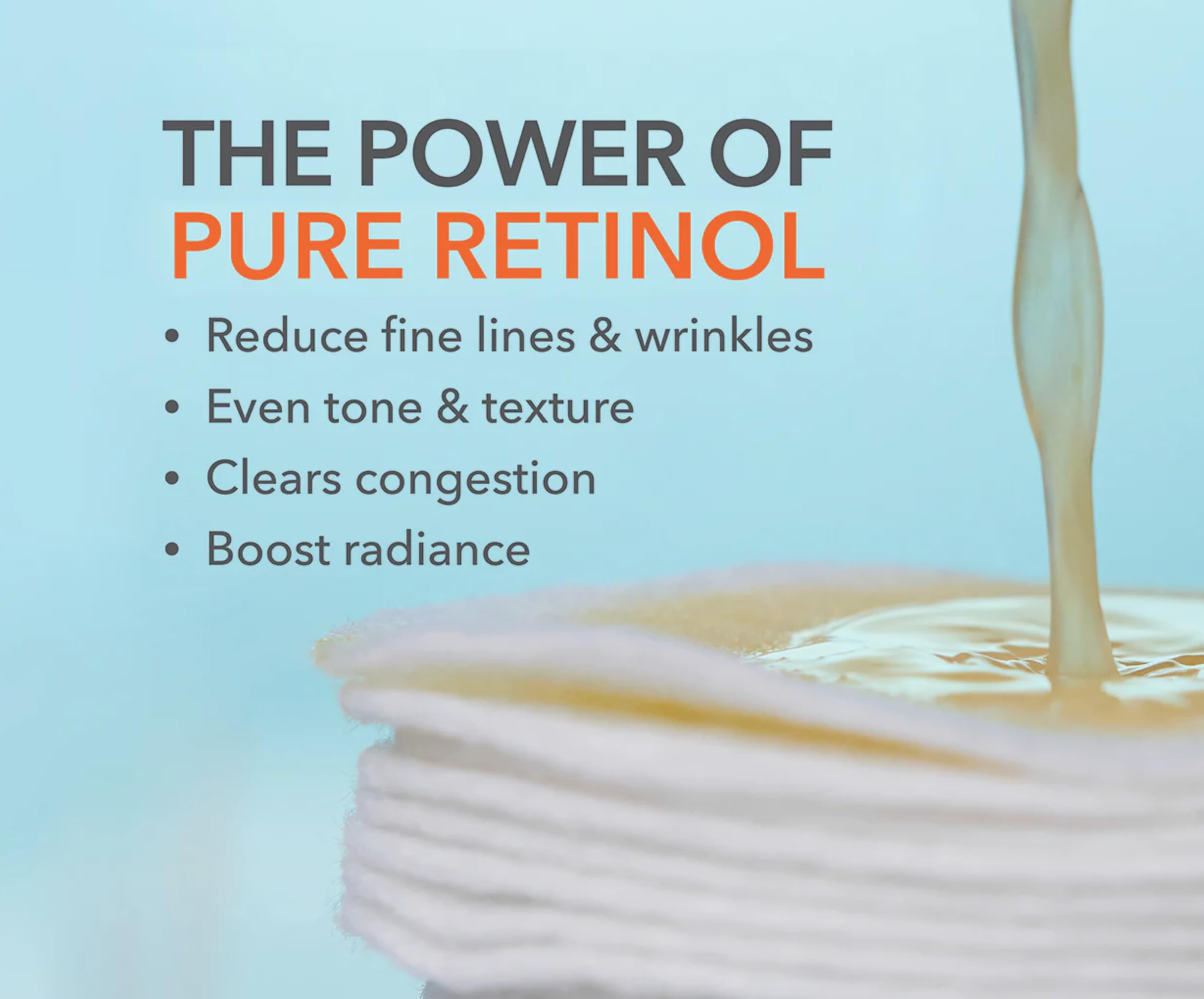 Dr Dennis Gross bottle and pad on counter demonstrate convenient nightly routine.