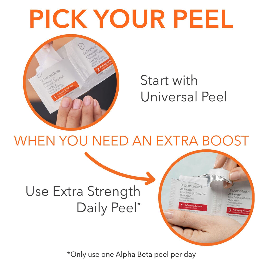 Dermatologist-developed formula from Dr Dennis Gross for skin renewal.
