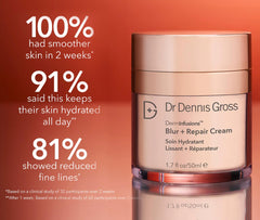 DermInfusions satin matte finish swatch demonstrates smooth skin with controlled shine