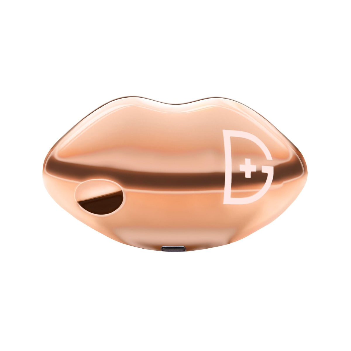Dr Dennis Gross DRx SpectraLite LipWare Pro mouthpiece in use for precise lip treatment and enhanced color