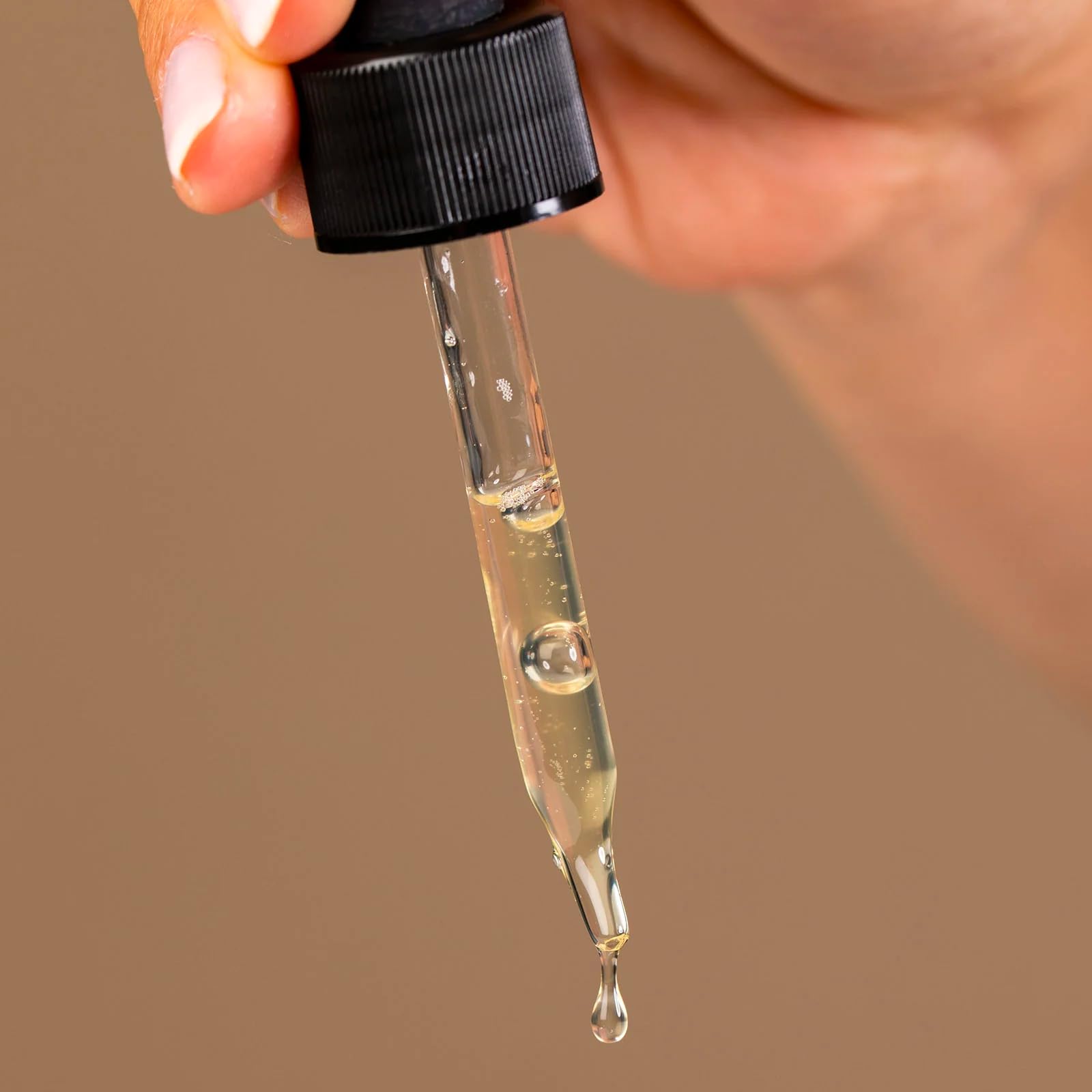 Even-looking skin glow and improved texture with Dr Gross serum.