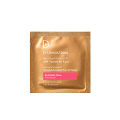 Dr Dennis Gross Glow Pad face self-tanner towelette delivering natural glow
