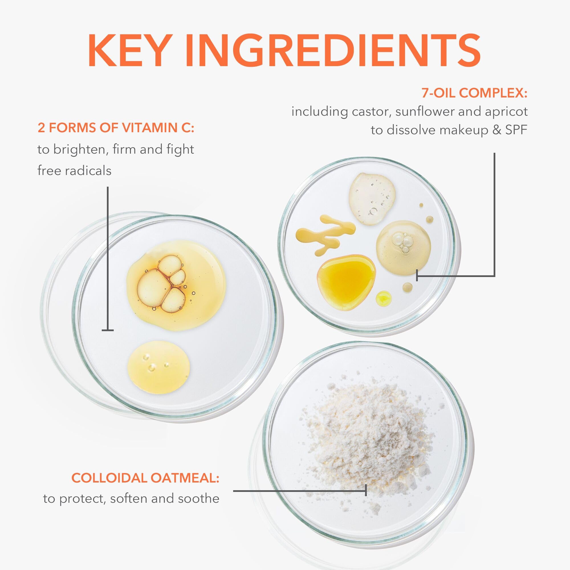 Dr Dennis Gross formula features vitamin C and lactic acid for a brightening-ready cleanse.