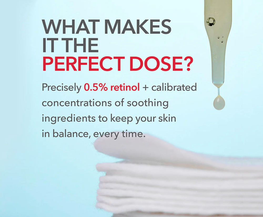 Dr Dennis Gross texture improvement close-up implies smoother skin and even tone.