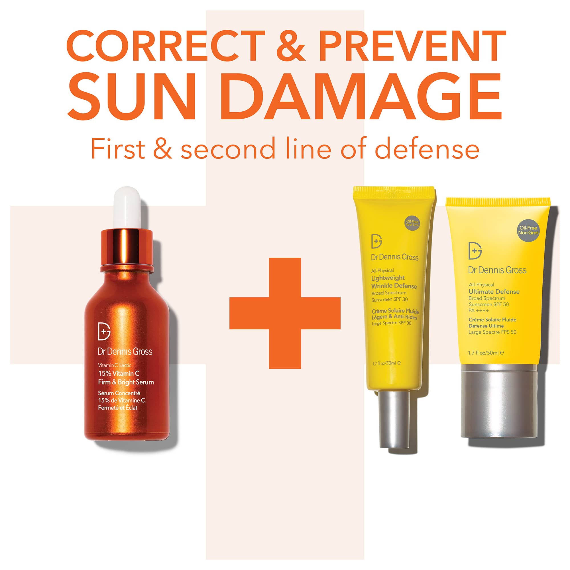 Dr Dennis Gross Ultimate Defense SPF 50 vegan and cruelty-free formula