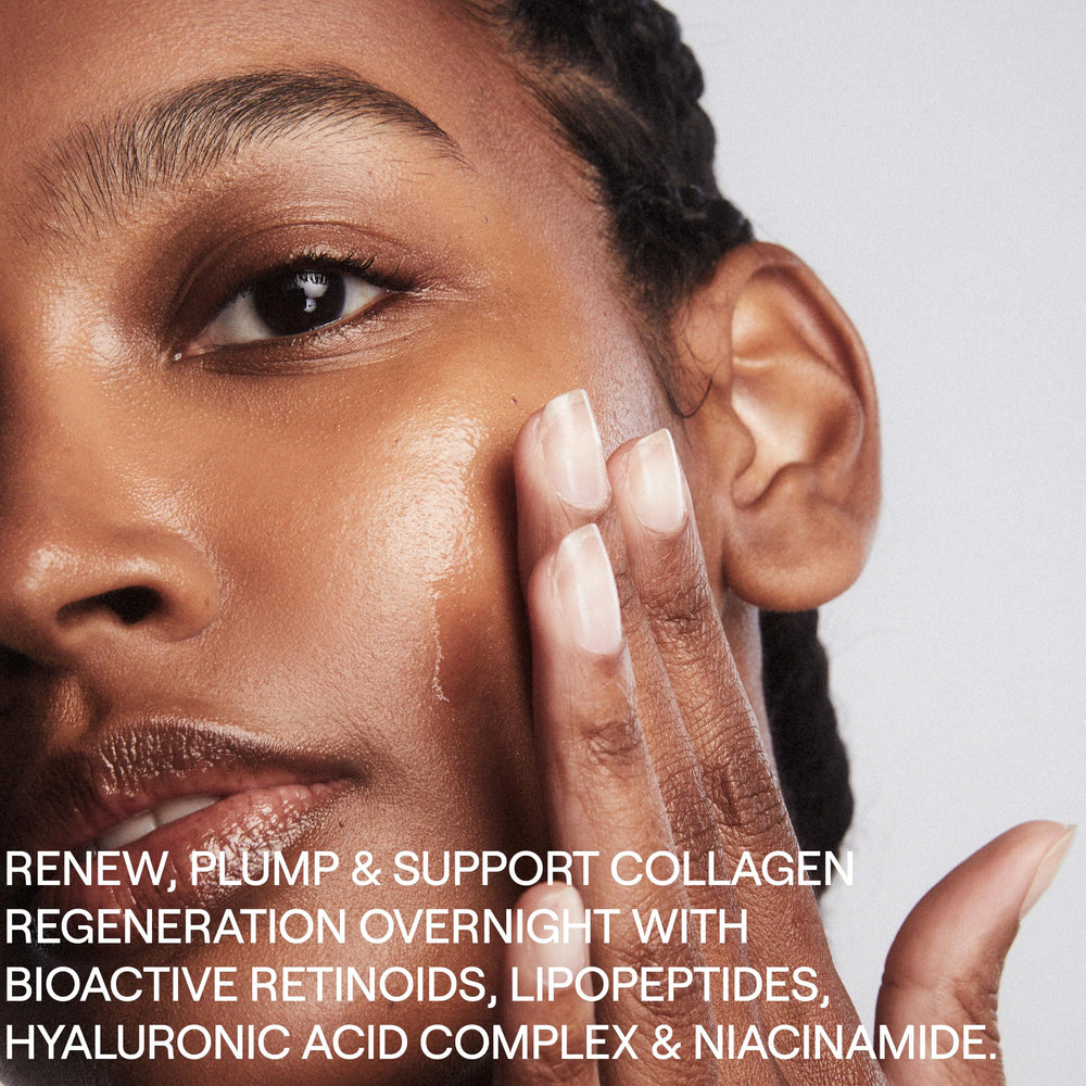 Dr. Diamond's Metacine growth factor complex signals renewal to smooth texture.