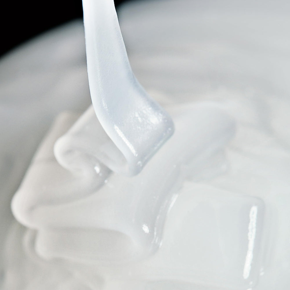 Dr. Diamond's Metacine InstaFacial Emulsion texture shown as lightweight cream.