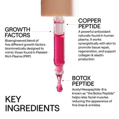 Dr. Diamond's Metacine InstaFacial Serum dropper for precise application