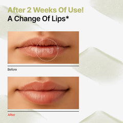 Dr.Different Retinal Lip Balm Clear packaging emphasizes lightweight, non-sticky feel