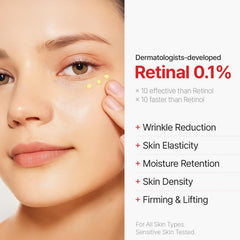 Dr.Different VITALIFT-A Forte retinal airless tube protects potency and freshness
