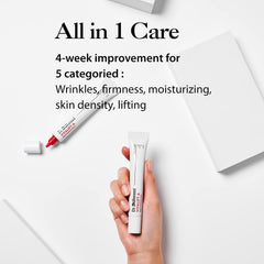 Hyaluronic acid glow emphasizing deep moisturization in VITALIFT-A.