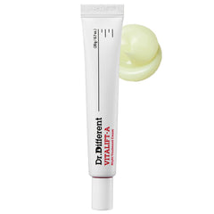 Dr.Different VITALIFT-A retinal bottle pour for precise nighttime dosing.