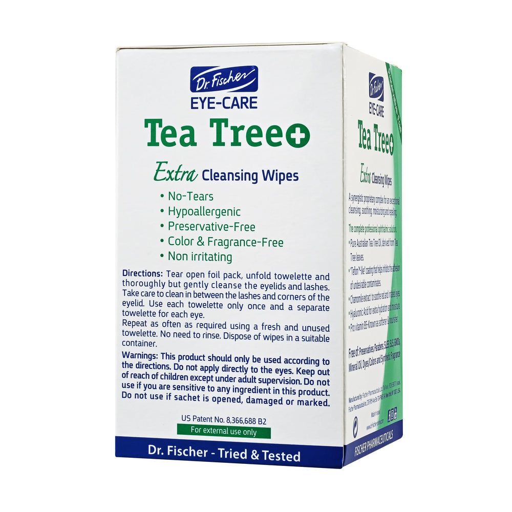 Nettoyage quotidien sans effort avec Dr. Fischer Lingettes Yeux
