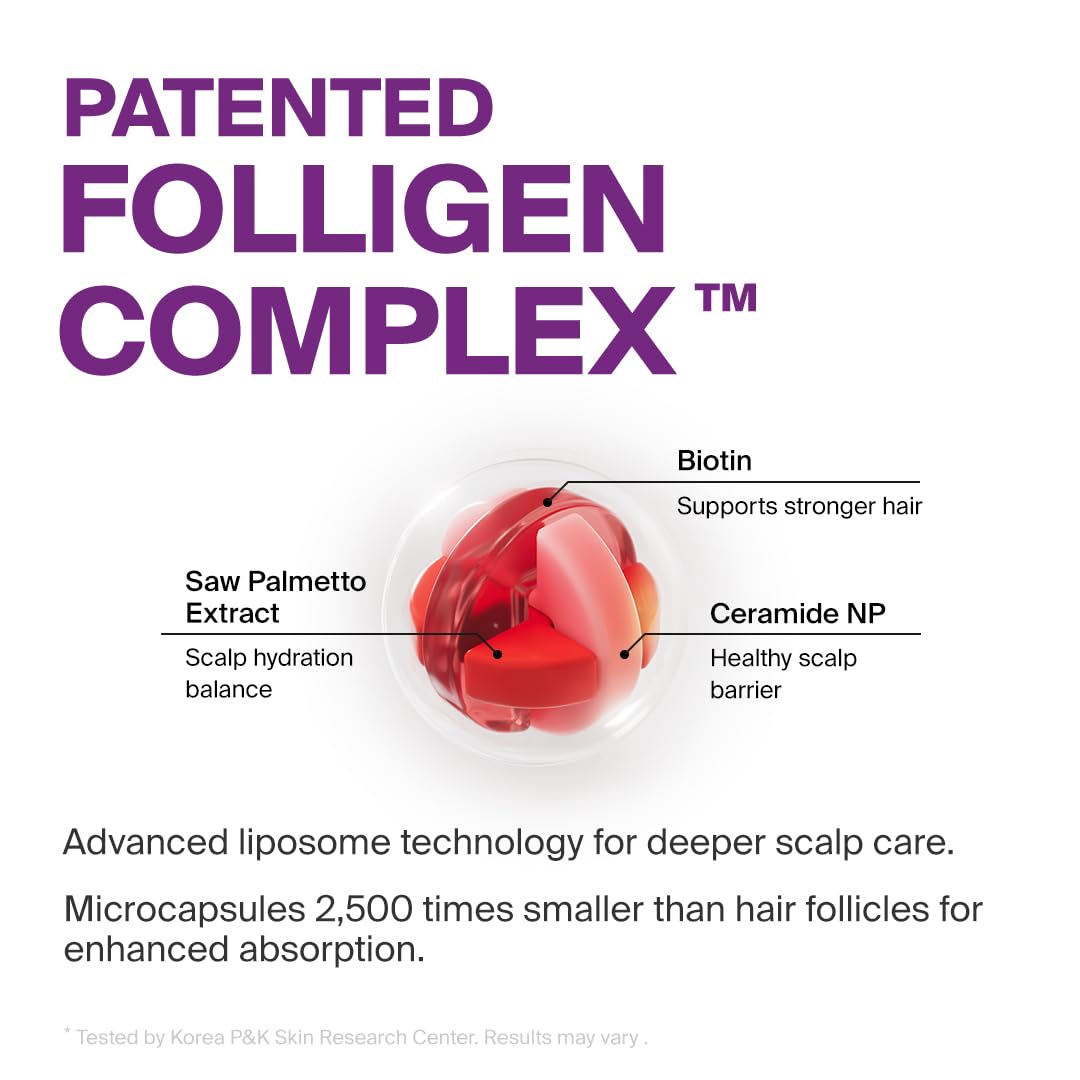DR.FORHAIR Folligen Silk Treatment applied to damp hair delivers hydration