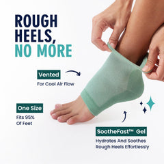 Open-toe design seen on soft fabric for breathable comfort