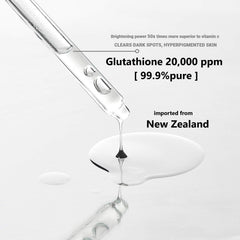 DR.FS Tru' Miracle Glutathione Serum dropper applying for easy daily use