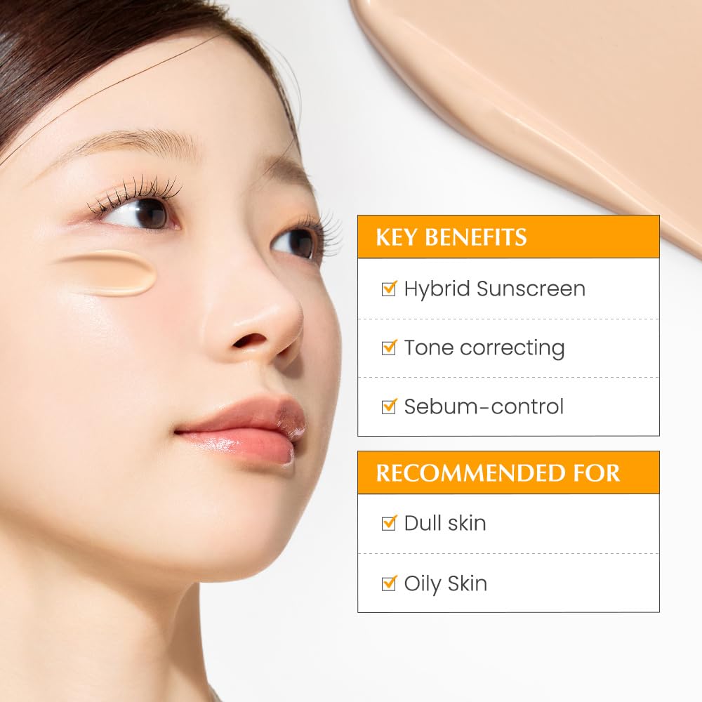 Close-up of the matte finish on skin after application