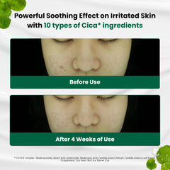 Texture swirl showing lightweight formula for daily soothing and absorption.