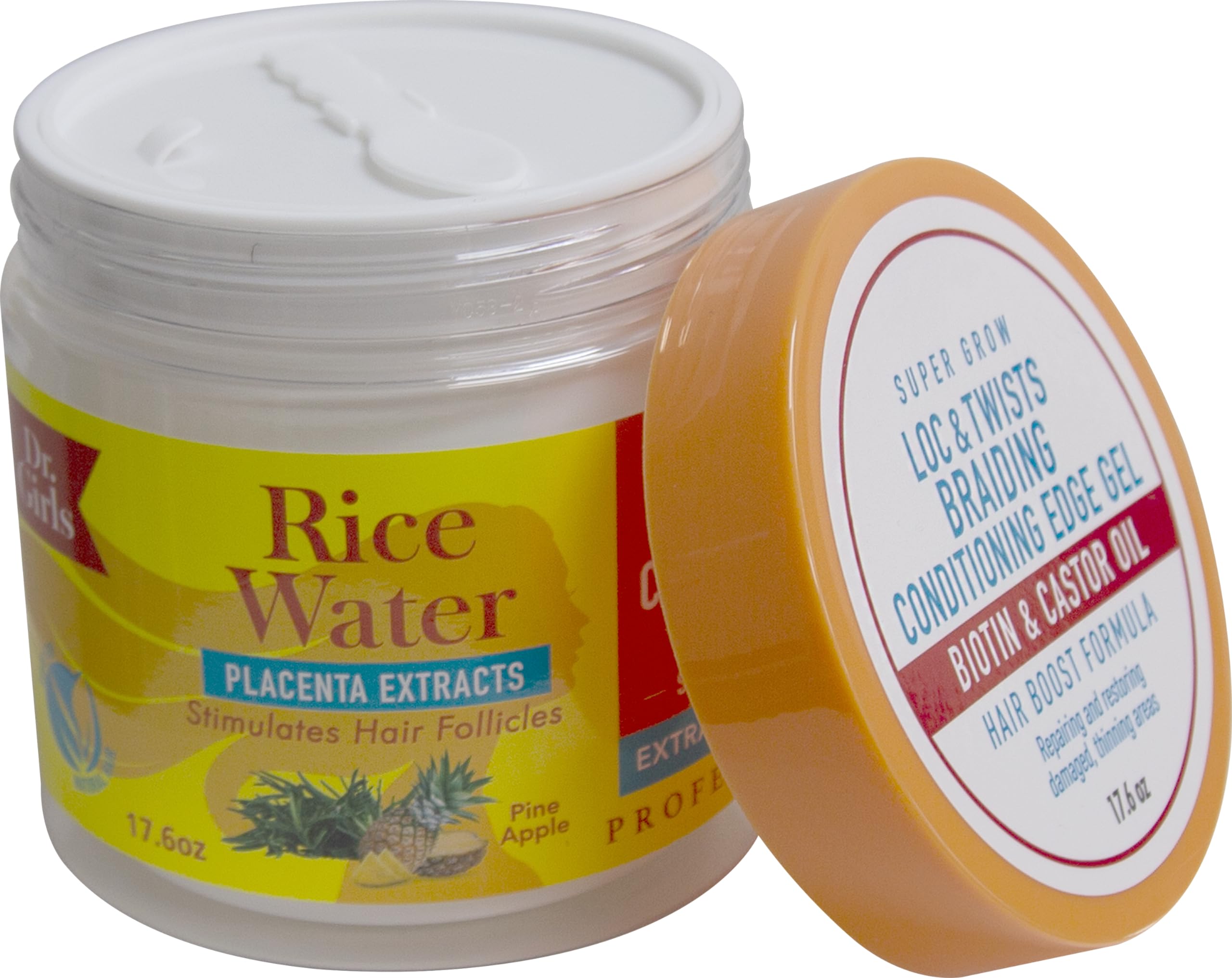 Dr. Girls Braiding Edge Gel edge application demonstrates precise control and lasting hold.