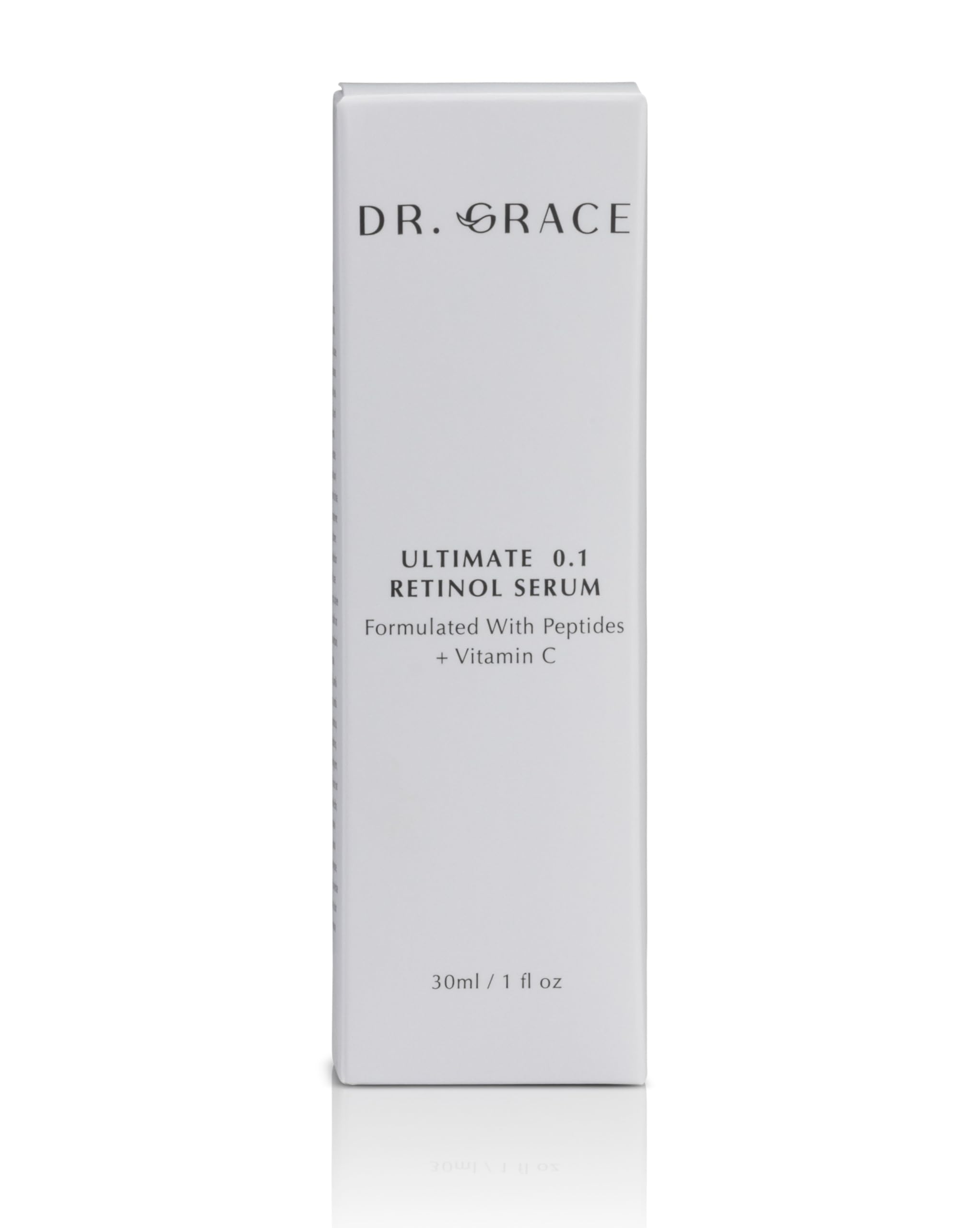 Dr. Grace Ultimate encapsulated retinol microcapsules protect actives for steady release.