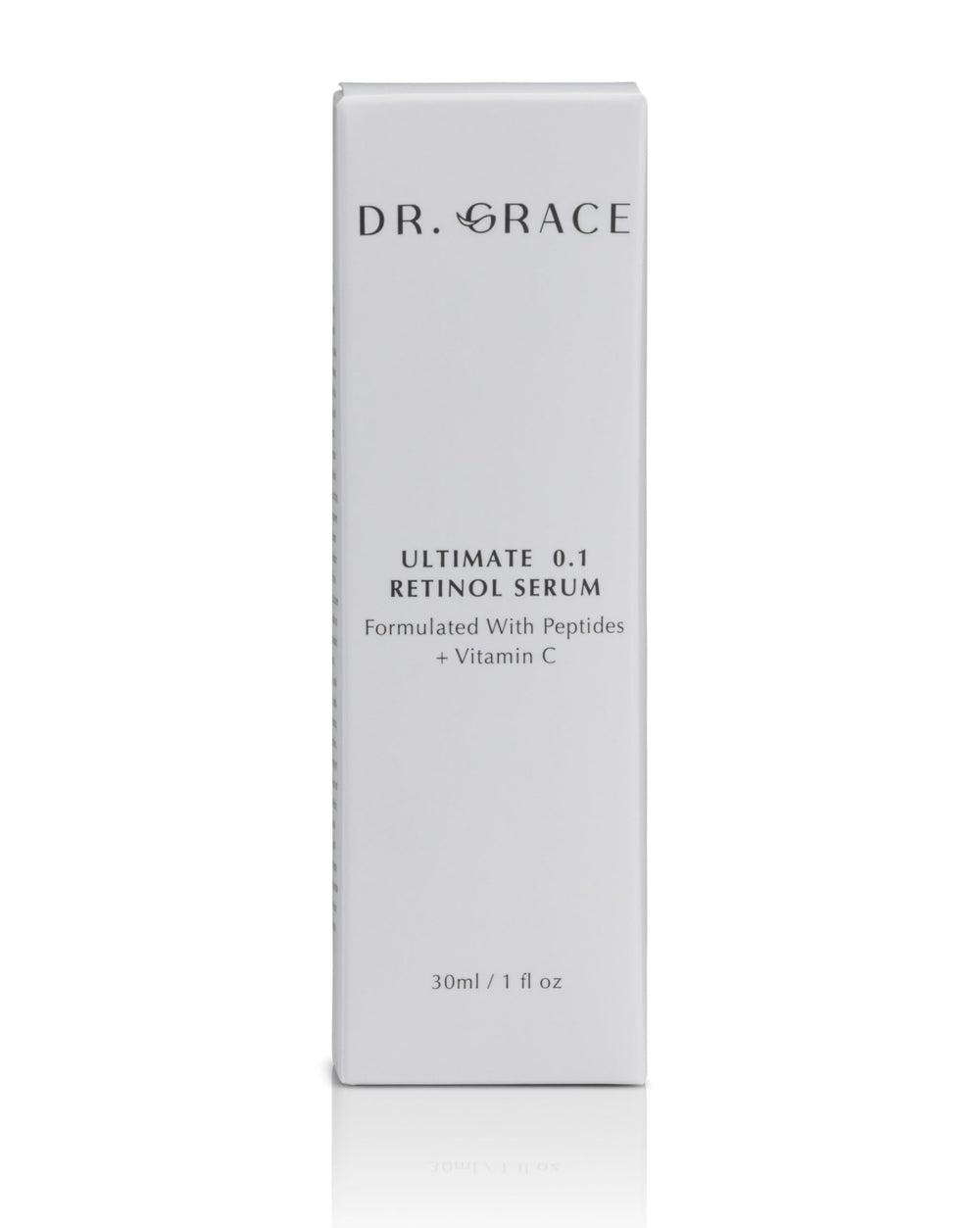 Dr. Grace Ultimate encapsulated retinol microcapsules protect actives for steady release.