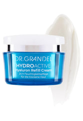 Neck and décolleté application with Dr Grandel HYDRO ACTIVE Hyaluron Refill Cream I