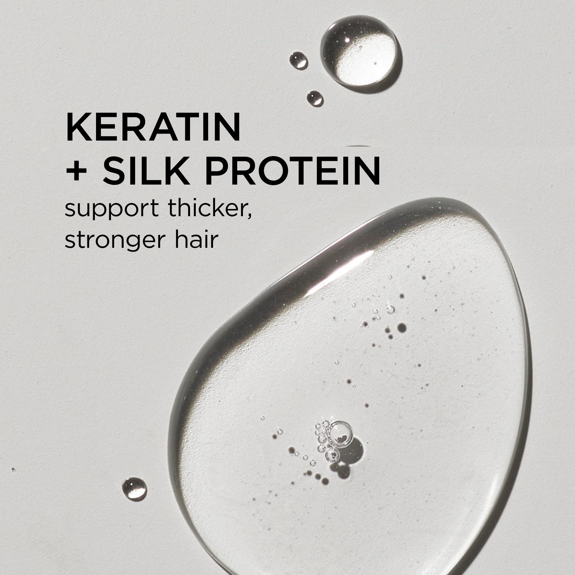 Dr. Groot Bond Fortifying Serum in use demonstrates potential repair and added thickness.