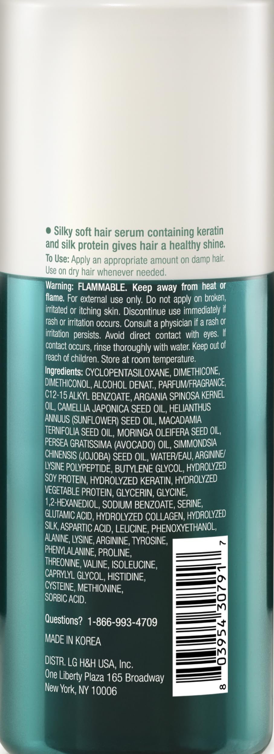 Dr. Groot Bond Fortifying Serum texture close-up suggests silky, easy distribution.
