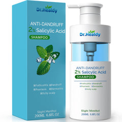 Dr. Healdy shampooing acide salicylique: bouteille pour le contrôle des huiles.
