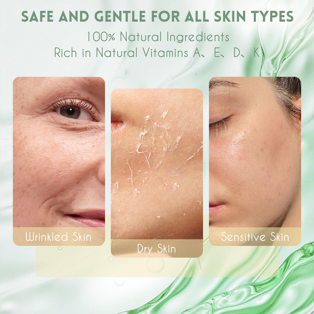 Dr.Herbarius balm on face provides lightweight hydration.