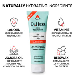 Dr. Hess Skin Moisturizer 3-pack on shelf offers steady daily hydration