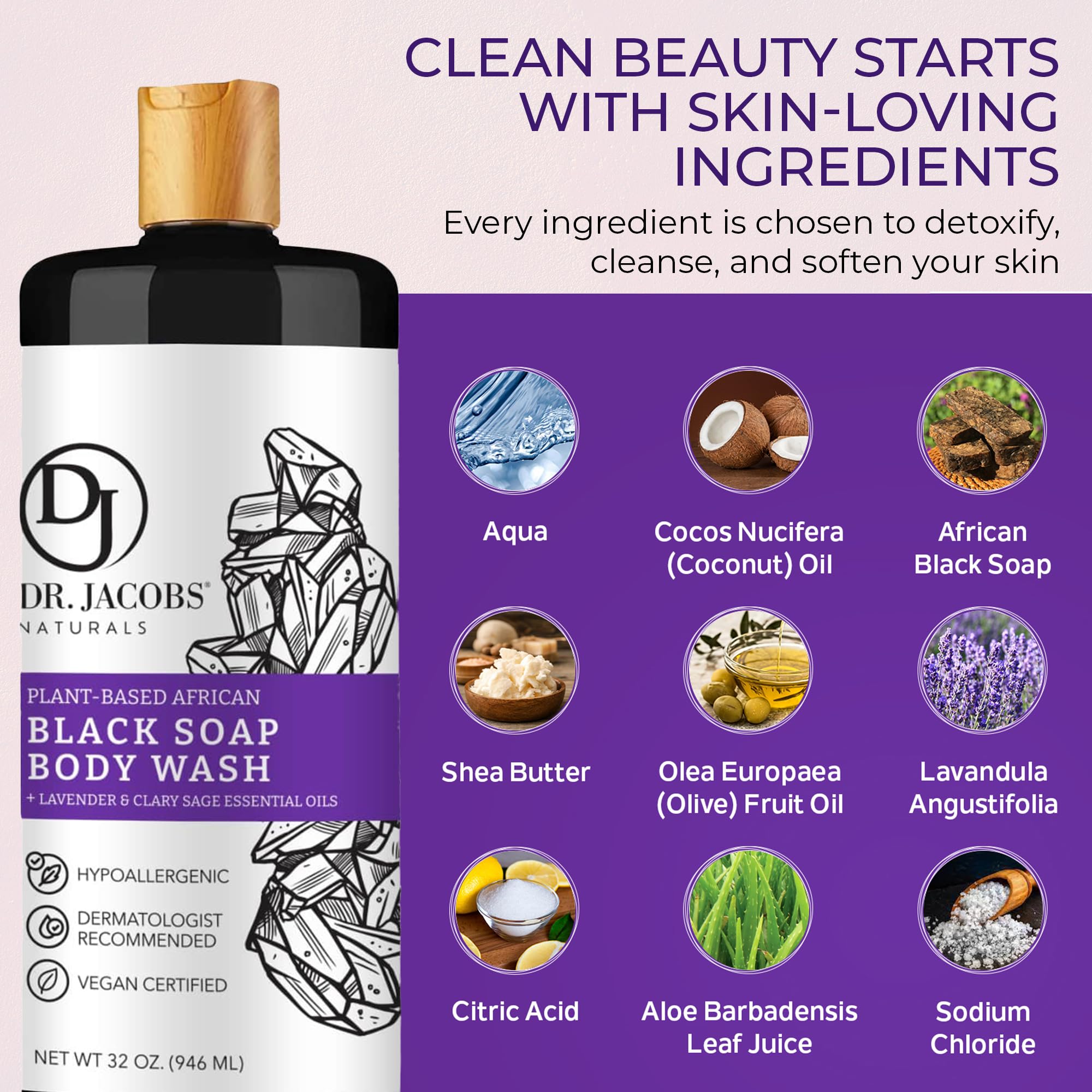 DR.JACOBS NATURALS shampoo-soft-hair keeps hair soft and manageable.