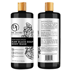 Luxurious foamy lather for full-body cleansing with African Black Soap
