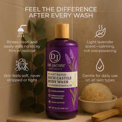 Coconut and olive oil blend provides gentle cleansing and nourishment.