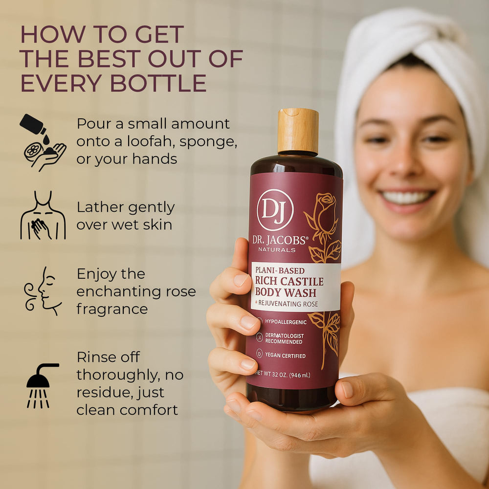 DR.JACOBS NATURALS Made in USA label on eco-friendly packaging.